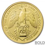 2019 Great Britain Queen’s Beasts (The Falcon) Gold Coin-1/4 oz